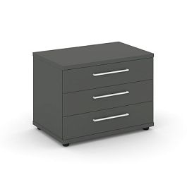 Rift Тумба опорная/приставная RF.TOP-021 Антрацит/Металл Белый 600*450*523 - Фото предпросмотра