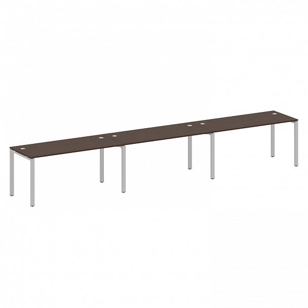 Рабочая станция "Metal System" БП.СМ-3.4 венге/серый - Вид 1