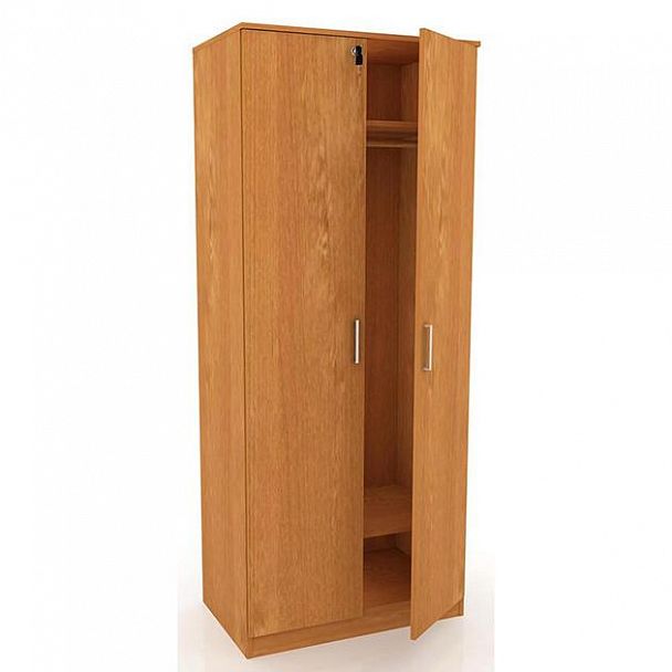 Шкаф для одежды Д-114 бук - Вид 1