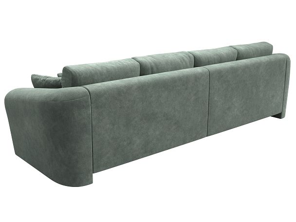 Диван прямой Милтон Велюр зеленый - Вид 6