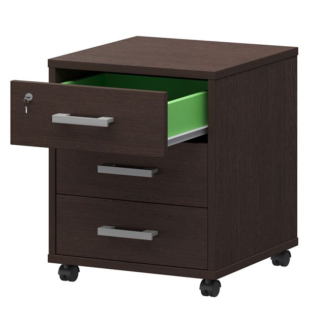 Тумба подкатная АТЛ-03 Дуб венге 440x450x580 Арго - Вид 1