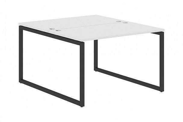 Стол "XTen-Q" XQWST 1414 белый/антрацит - Вид 1