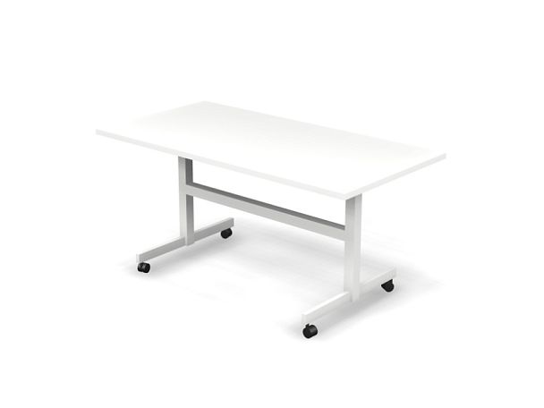 EUROPE/ЕВРОПА RE032-158х80 Мобильный СКЛАДНОЙ стол 1580x800x750 Белый - Вид 1