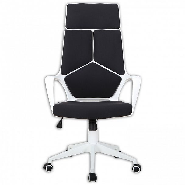 Кресло офисное BRABIX PREMIUM "Prime EX-515", пластик белый, ткань, черное, 531812 - Вид 5