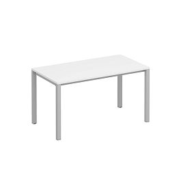Стол письменный на металлокаркасе КФ Комфорт КФ К.С1 1132 БП белый премиум / серый - Фото предпросмотра