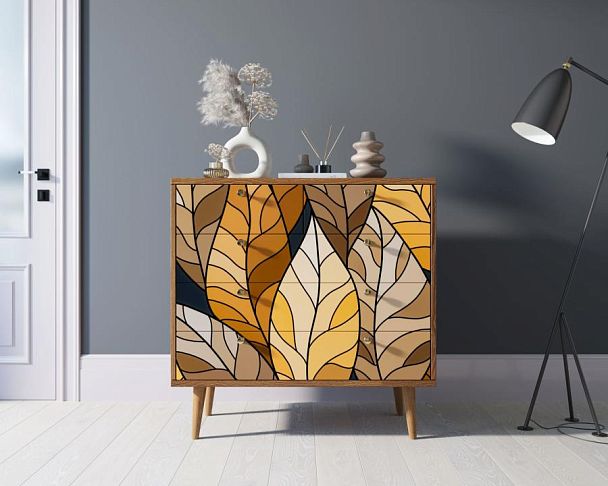 Комод Berber пять ящиков 08 принт арт BB36/Print_08 - Вид 5