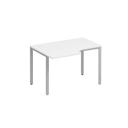 Стол эргономичный левый на металлокаркасе МП2 Формула МП2 К 193 белый премиум / серый - Фото предпросмотра