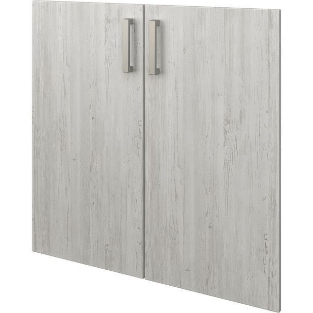 Двери из ЛДСП к широким стеллажам НТ-600.2.Ф Сосна винтер 780x16x764 Аргентум - Вид 1