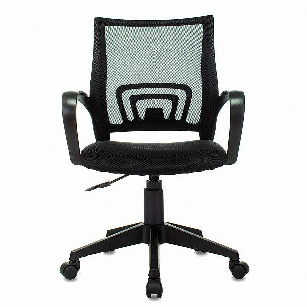 Кресло BRABIX "Fly MG-396", с подлокотниками, сетка, черное, 532083 - Вид 5