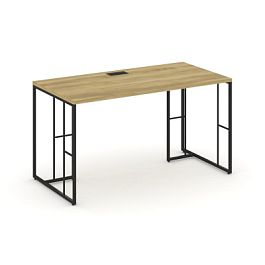 Rift Стол письменный RF.SP-012 Дуб Винченцо/Металл Черный 1180*700*750 - Фото предпросмотра