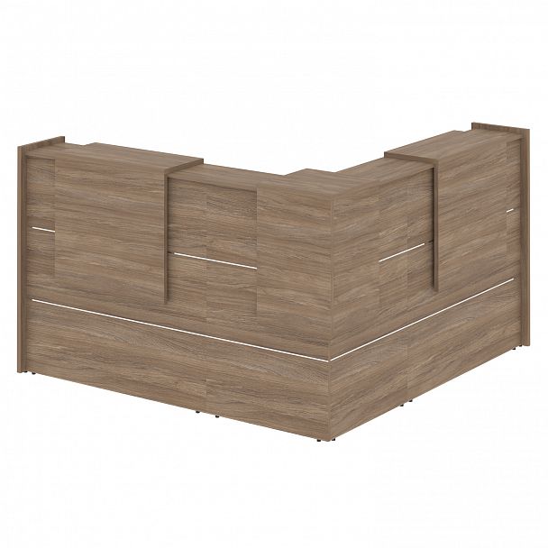 Ресепшн Г-образный "Onix" O.R-K-24 дуб аризона - Вид 2