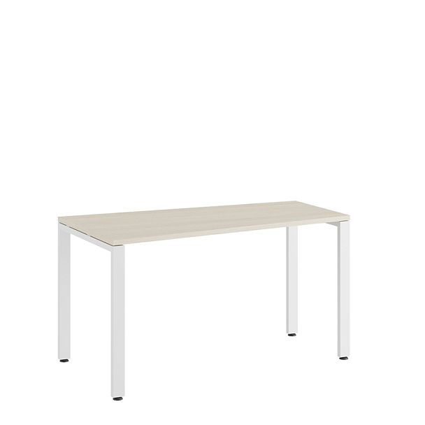 Стол трапеция левый Tess 140x80x75 дуб шамони светлый - Вид 1