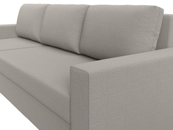 Диван угловой Траумберг Лайт левый угол Рогожка бежевый - Вид 4