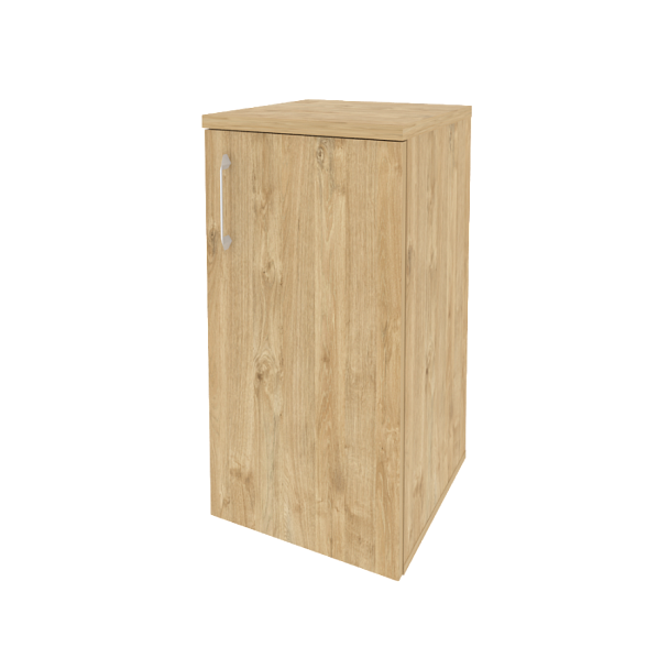 Onix Шкаф низкий узкий правый O.SU-3.1 (R) Тиквуд светлый 400*420*823 - Вид 1