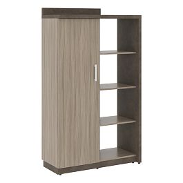 Шкаф СФ-534171 Бетон чикаго тем F187 ST9/Дрифтвуд H3090 ST22 1037х454,5х1770 WOOD&STONE - Фото предпросмотра