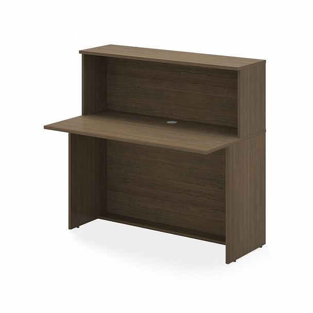 Стойка-ресепшн "Система-M" ПК-УНФО-СКР120х70-В1-299 дуб шамони - Вид 1