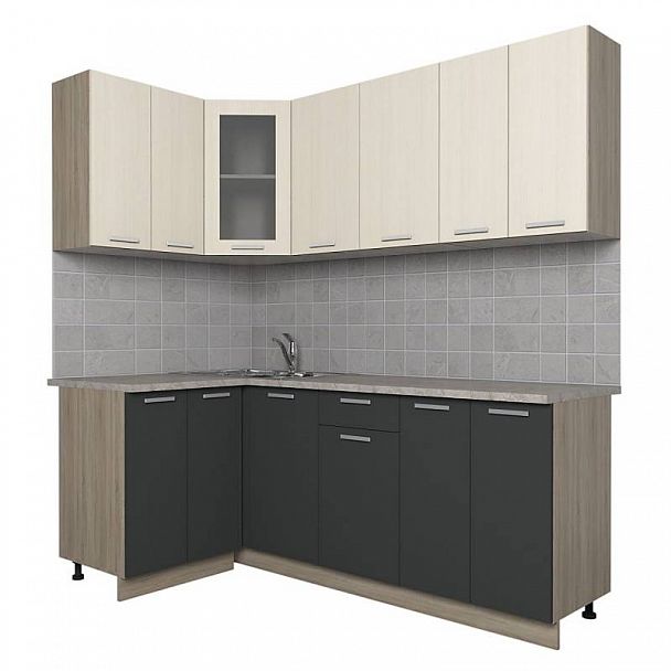 Кухня угловая ХМ-020 - Вид 1