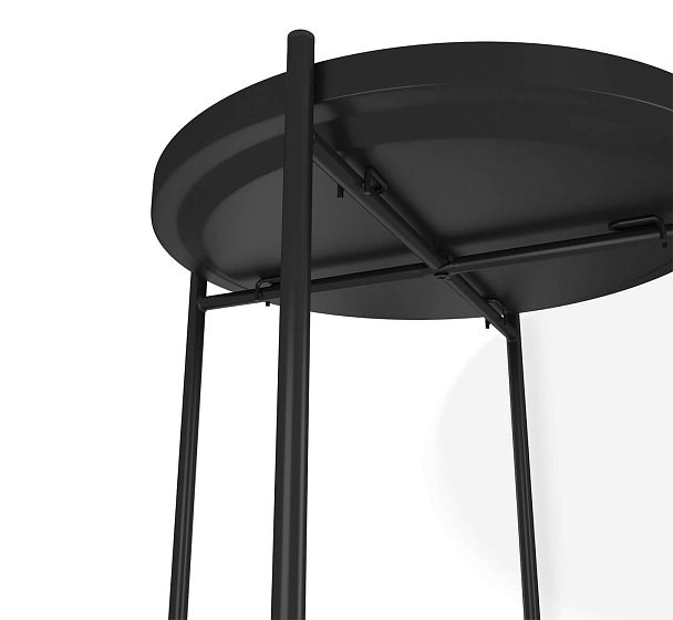 Столик журнальный Sheffilton SHT-CT8-3 амарантовый/черный муар - Вид 6