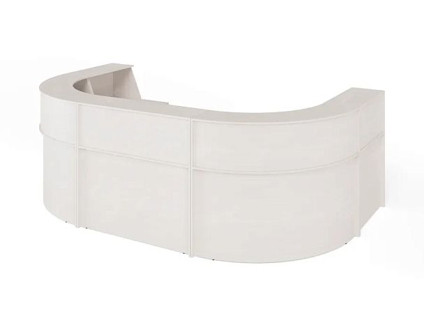 ЛАЙТ / LIGHT RLG071 Симметричный ресепшн 320x180x115 Дуб Молочный - Вид 1