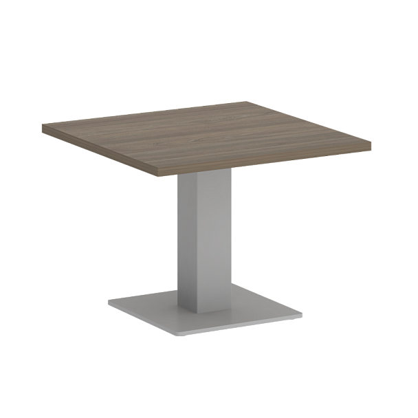 Home Office Стол журнальный квадратный VR.SP-5-60.2G Вяз/Серый металл 600*600*450 - Вид 1