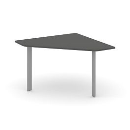 Style Project Next Угловой элемент переговорного стола SN-59.UPRG-031 Антрацит/Металл Серый 1180*1180*750 - Фото предпросмотра