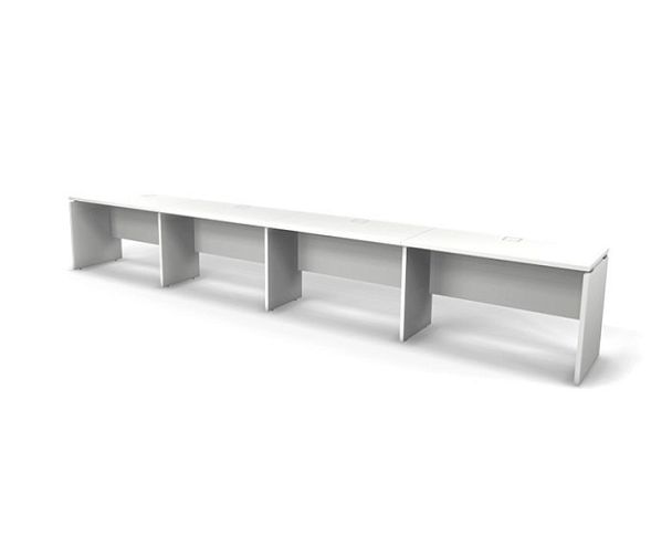 EUROPE/ЕВРОПА RE012-632х60 Односторонняя станция 6320x600x750 Белый - Вид 1