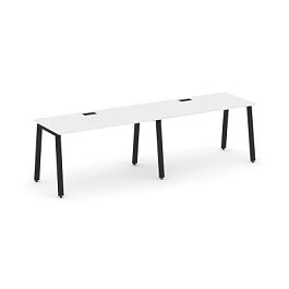 Стайл Проджект Рабочая станция 1 сторон. SN-6A.ORS-003 Белый/Металл Черный 2760*600*750 - Фото предпросмотра