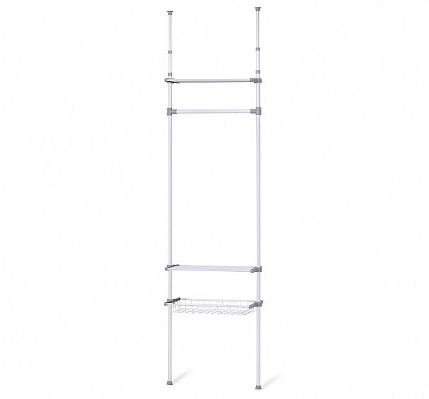 Система хранения SHT-WR24 гардеробная белый/серый - Вид 2