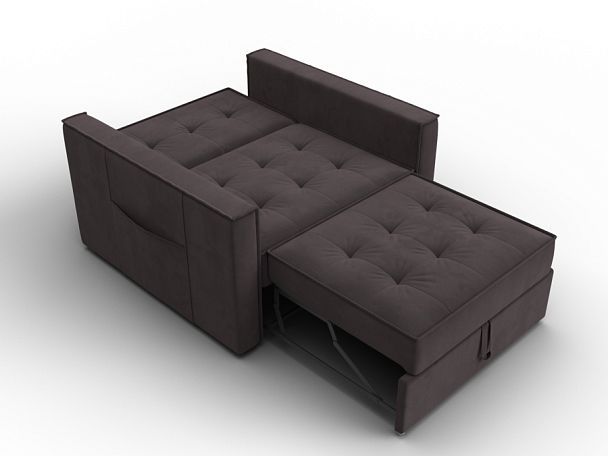 Кресло-кровать Лига-104 (80) Велюр коричневый - Вид 8