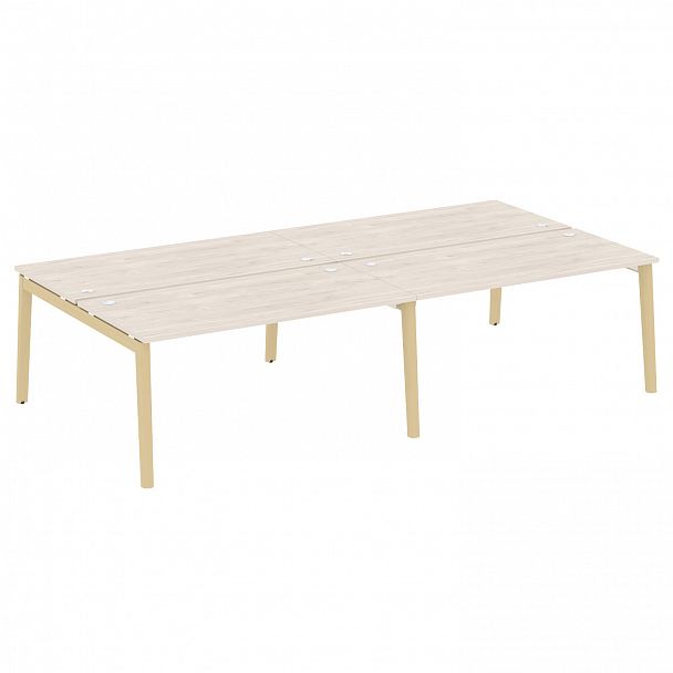 Рабочая станция "Onix wood" OW.D.RS-4.4.8 денвер светлый/дуб светлый - Вид 1