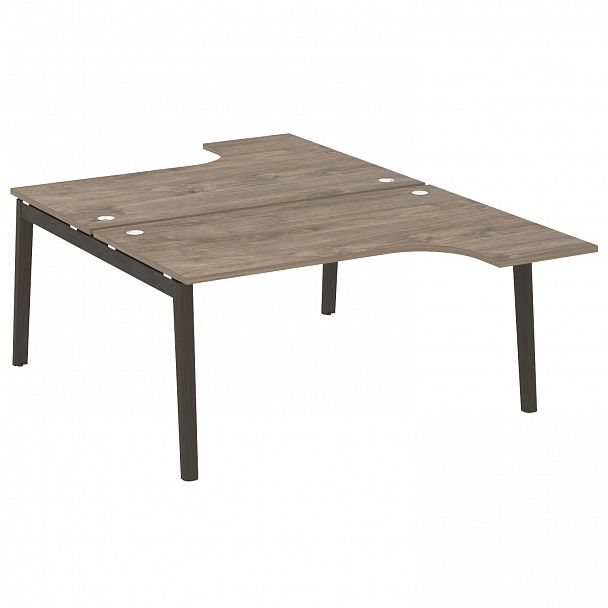 Рабочая станция "Onix wood" OW.D.SA-4 тиквуд темный/дуб темный - Вид 1