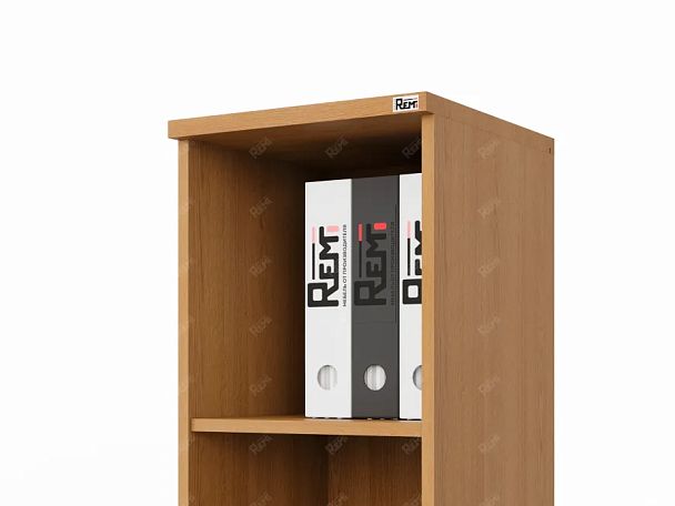 ЛАЙТ / LIGHT RLG026-35x35 Узкий стеллаж 35x35x183 Бук - Вид 6
