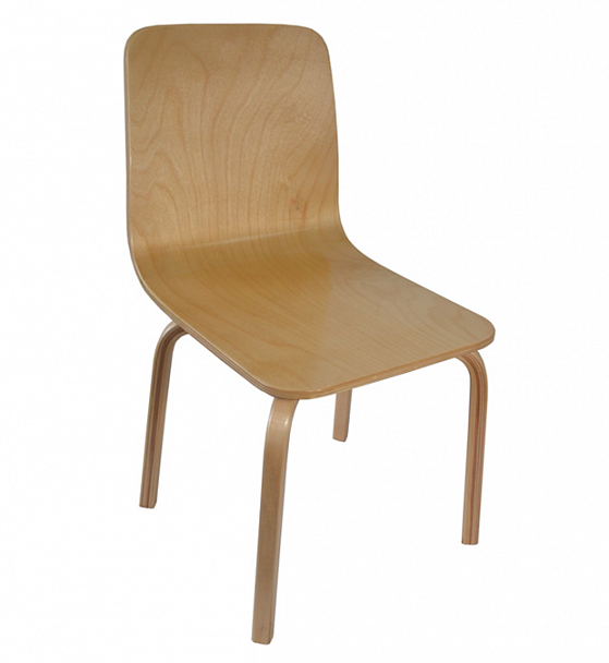 Стул штабелируемый "Гнутик", фанера гр.2 - Вид 1