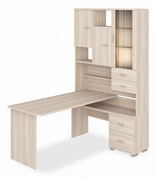 Стол компьютерный Домино СР-620-160 Карамель правый - Вид 1