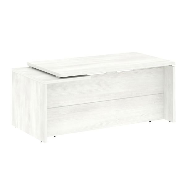 Yalta Стол руководителя LT.B-18 (R) Снежная патина 1800*900*750 - Вид 1