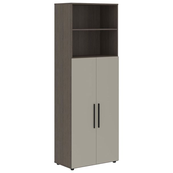 Шкаф высокий широкий VHCS 80.6 Аметист/Дуб Сильвер 800х430х2253 VELION - Вид 1