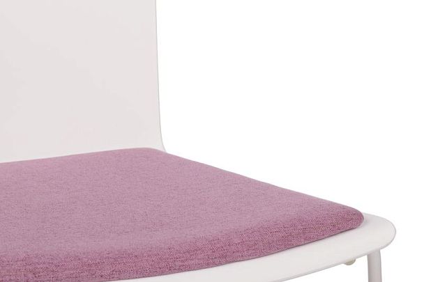 Кресло Simple X-19 Белый/Розовый - Вид 6