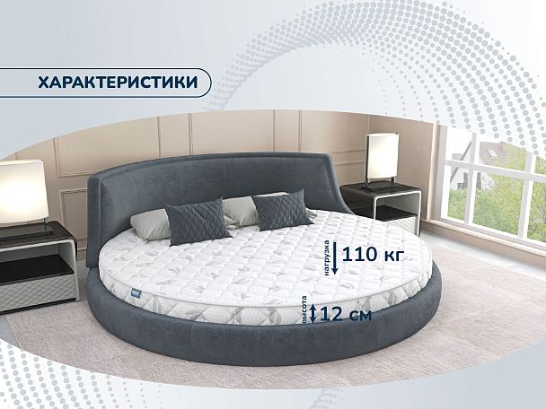 Матрас Димакс  Раунд 11 латекс Диаметр 200 - Вид 4