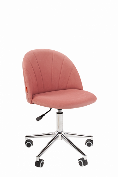 Кресло CHAIRMAN HOME 117, ткань велюр, розовый - Вид 1