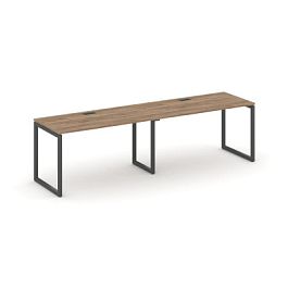 Стайл Проджект Рабочая станция 1 сторон. SN-4O.ORS-001 Дуб Табак/Металл Антрацит 1960*600*750 - Фото предпросмотра