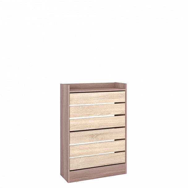 Ямайка Обувница ЯПТ-2 (1026х700х270) ясень шимо/дуб сонома - Вид 1