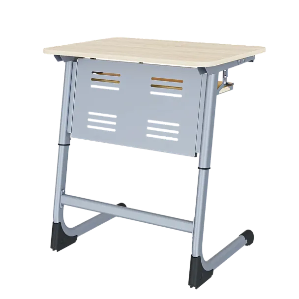 Парта Smart на плоскоовале 1М с РН (столеш.ЛДСП ЗУ, Экран ПЭ, Полка), гр.5-7 - Вид 5