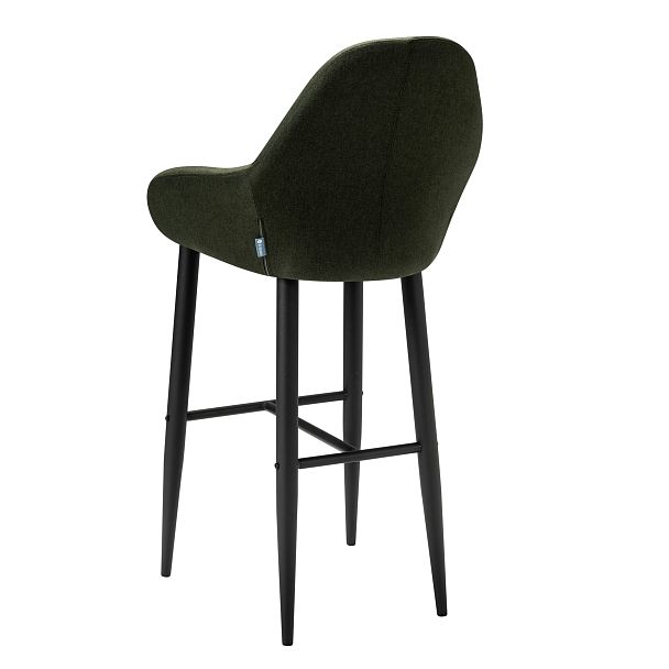 Кресло Бар.Kent тёмно-зеленый/черный - Вид 4