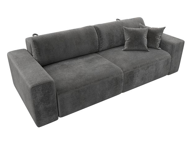Диван прямой Лига-036 НПБ Классик Велюр серый - Вид 5