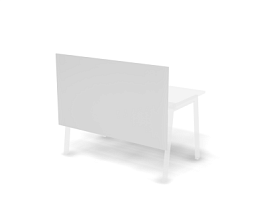 MATRIX 121P021 Экран выше и ниже уровня стола 1380х16х795 Белый - Фото предпросмотра