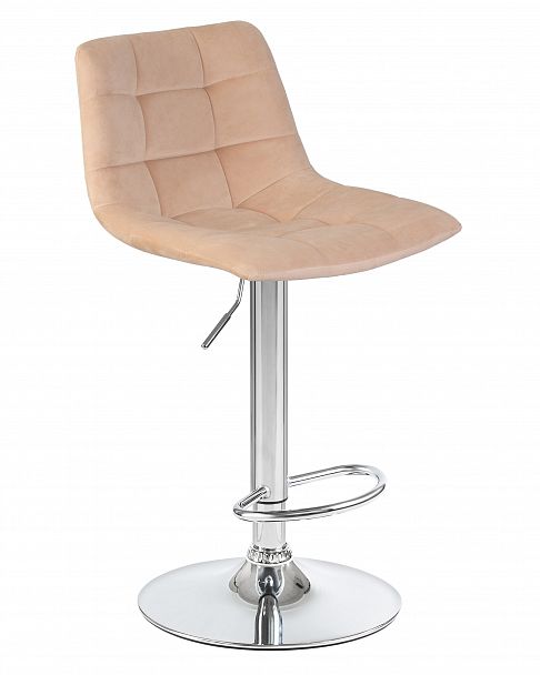 Стул барный DOBRIN TAILOR (бежевый велюр (MJ9-10)) - Вид 2