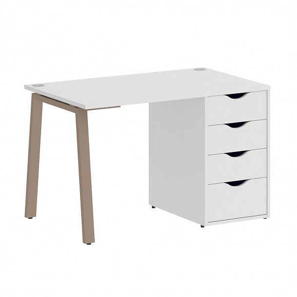 Стол "Home office" VR.SP-3-98.4.A белый - Вид 3