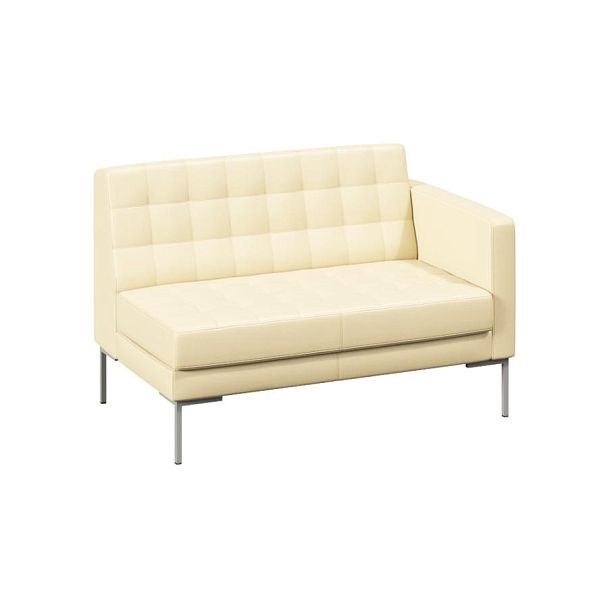 Forest Секция с подлокотником двухместная FR-SP-02 (L) Oregon 11/Металл Серый 1270*800*840 - Вид 1