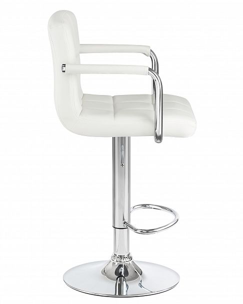 Стул барный DOBRIN KRUGER ARM (белый) - Вид 3