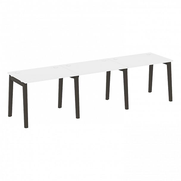 Рабочая станция "Onix wood" OW.RS-3.1.7 белый/дуб темный - Вид 1